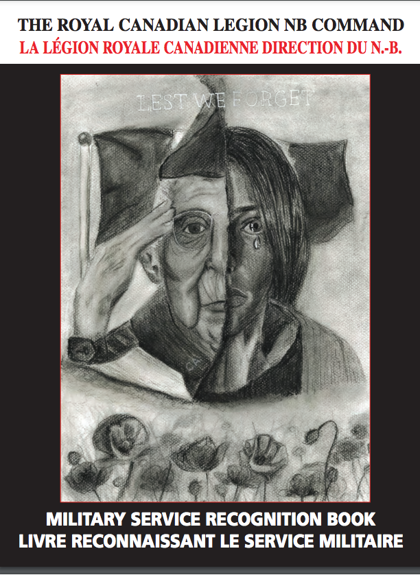 From the New Brunswick Royal Canadian Legion Military  Service Recognition Book. Submitted for the project Operation Picture Me