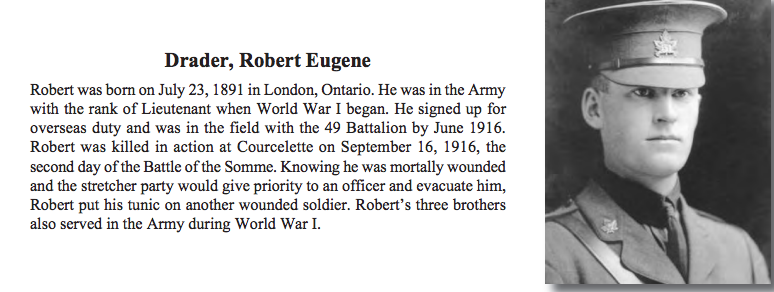 From the Alberta/NWT Canadian Legion Military Service Recognition Book. Submitted for the project Operation Picture Me