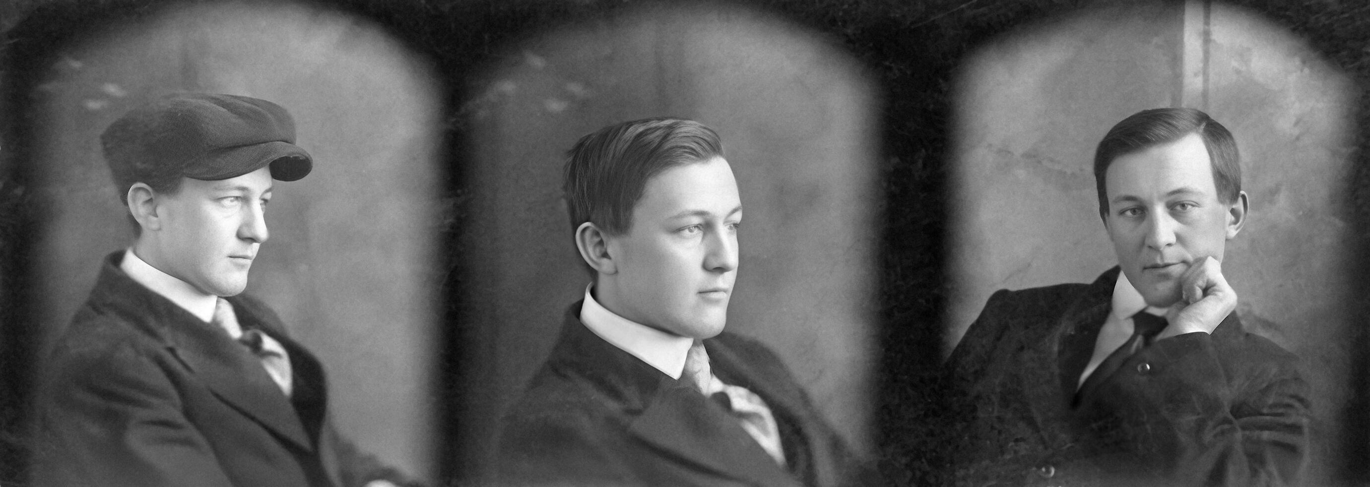 Taken in 1915 before parting for the war.
